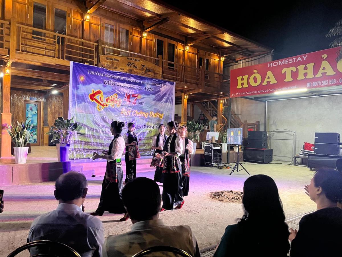Homestay Hoa Thao - Bus ,Trek & Motorbike Mu Cang Chai Ngoại thất bức ảnh